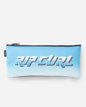 Ripcurl Small Pencil Case - Blue White