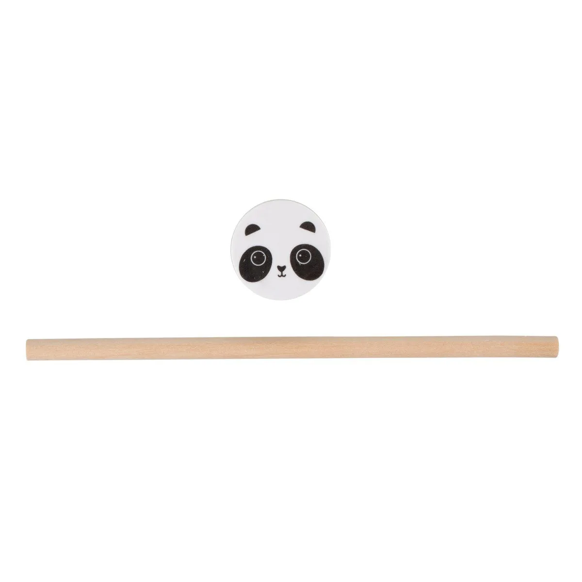 RJB Stone Aiko Panda Pencil with Eraser