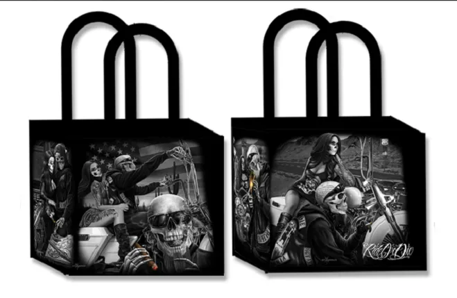 ROD - BAD TO THE BONE - TOTE BAG