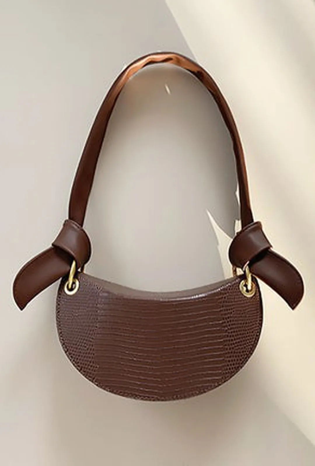 ROHDA - CROC SADDLE BAG