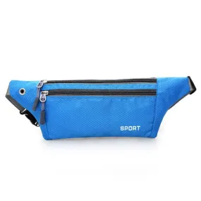 Running Waist Outdooors Sports Zipper Gym Hiking Belt Phone Anti Theft Coin Bags