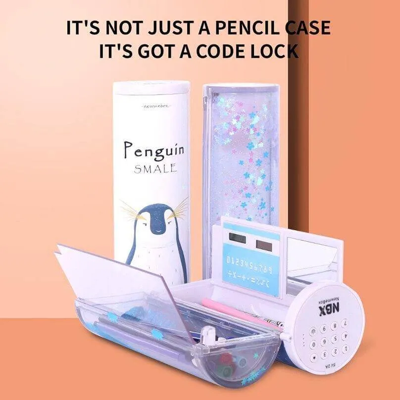 Safe Electronic Password Pencil Case Storage