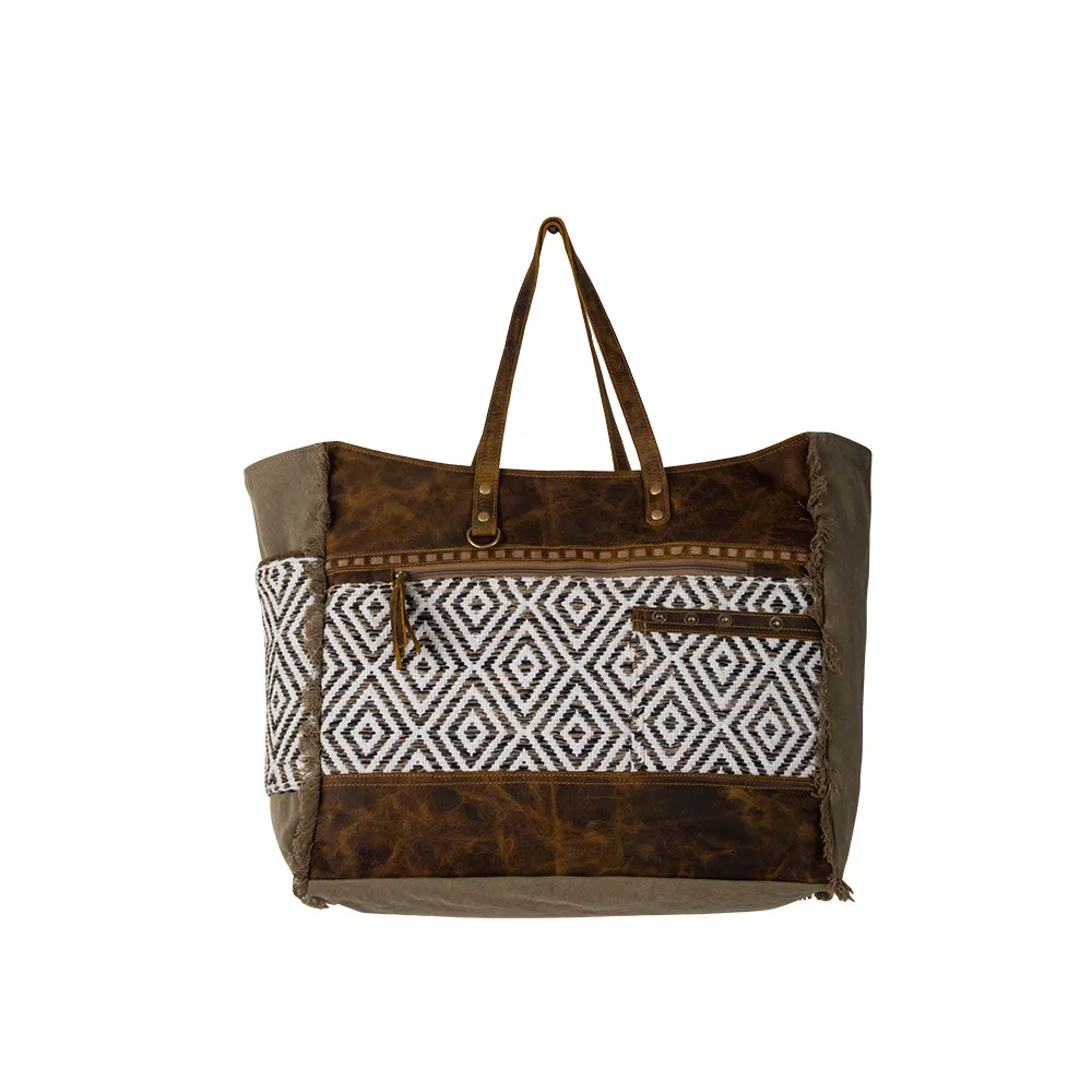 Sand Weaver Weekender Bag