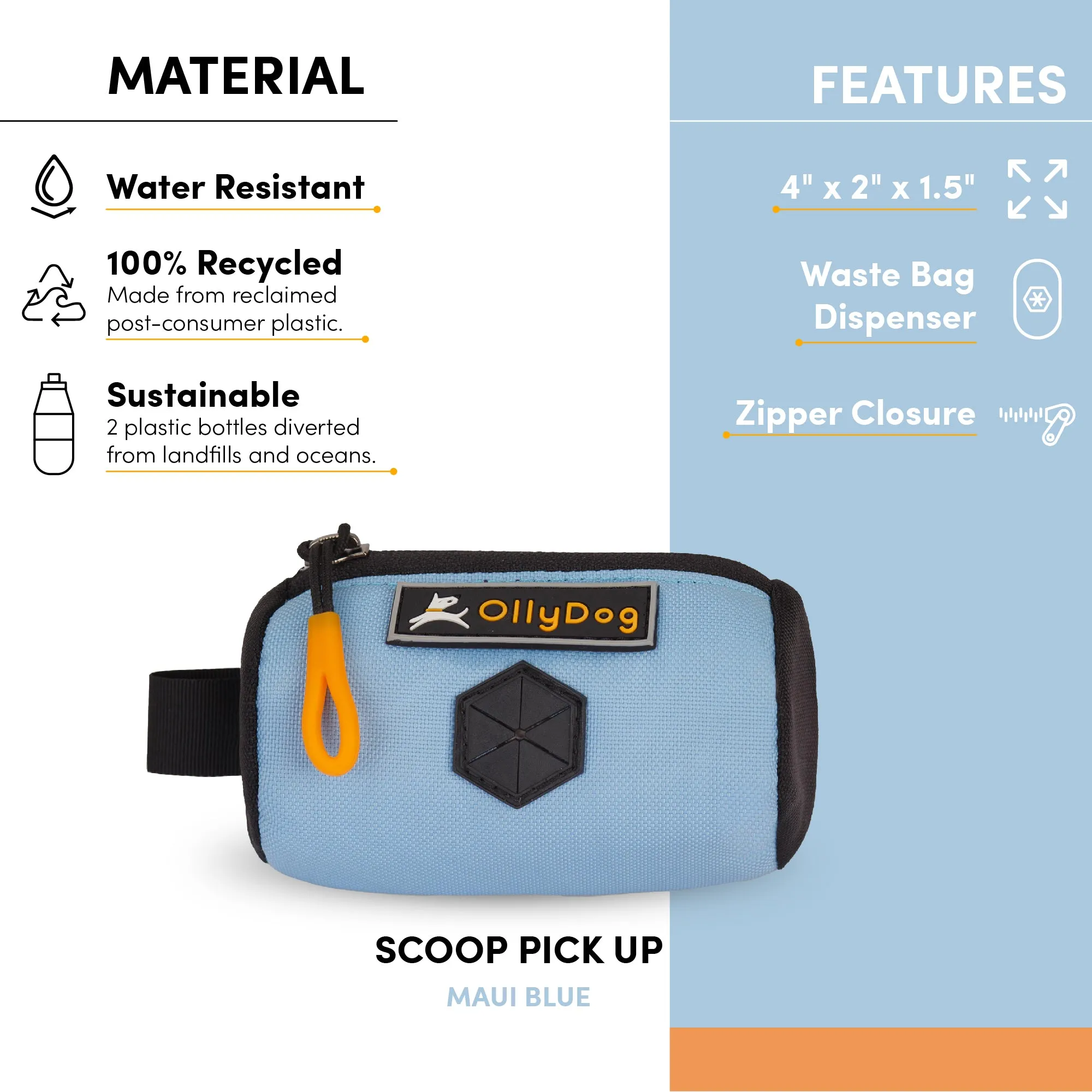 Scoop Pick Up Bag | Waste Bag Dispenser