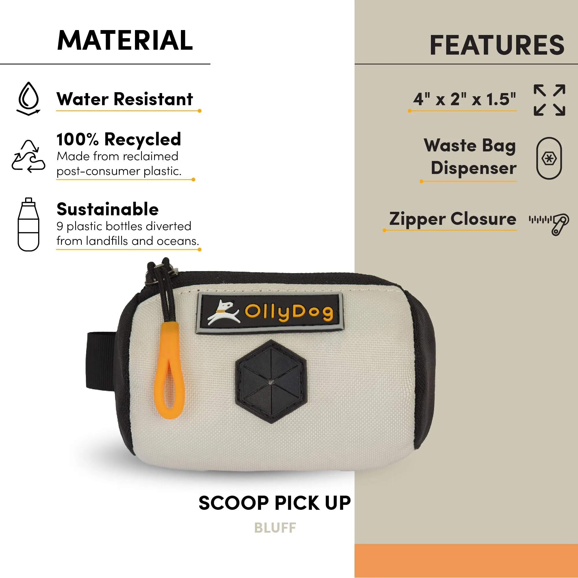 Scoop Pick Up Bag | Waste Bag Dispenser