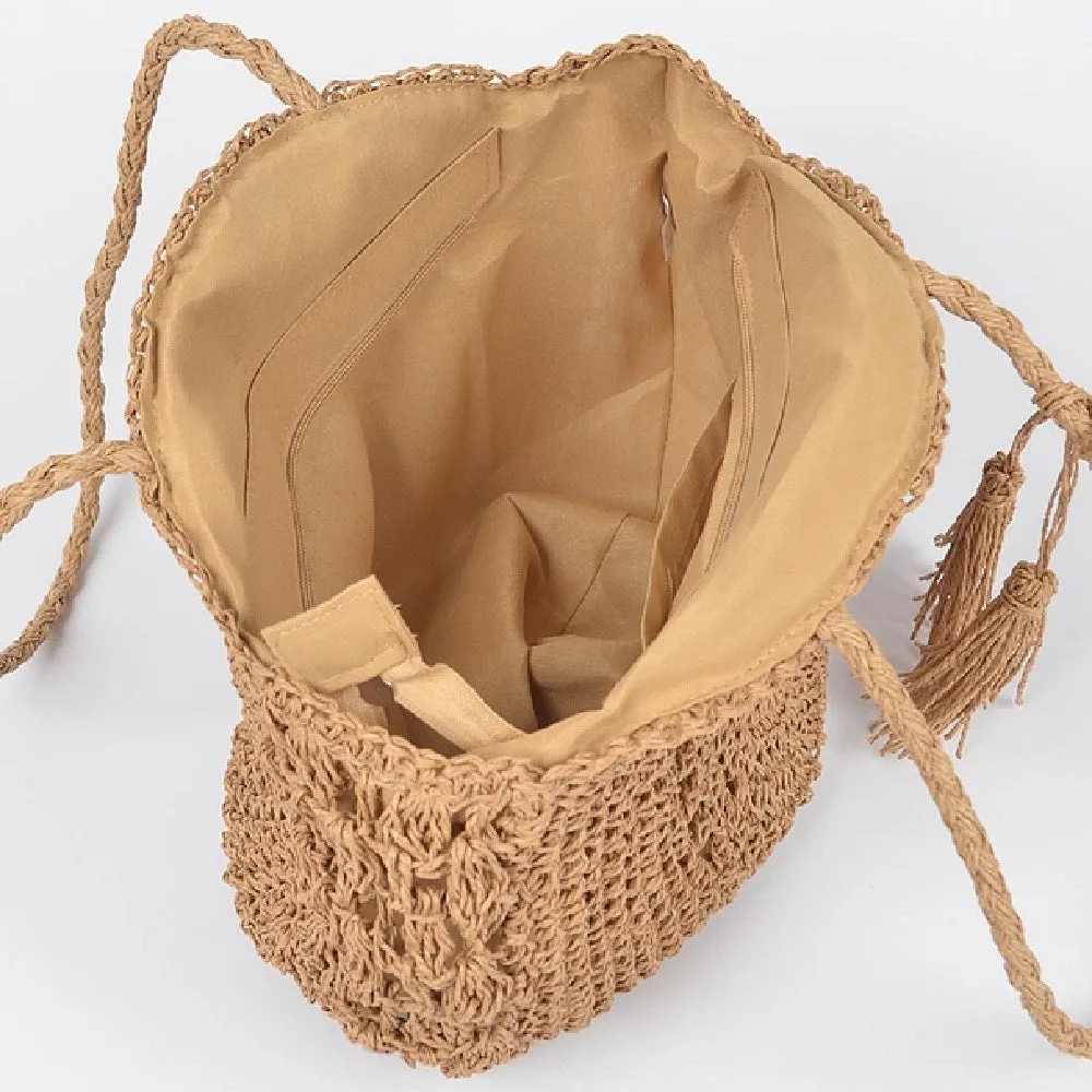 Seashell Sands Straw bag