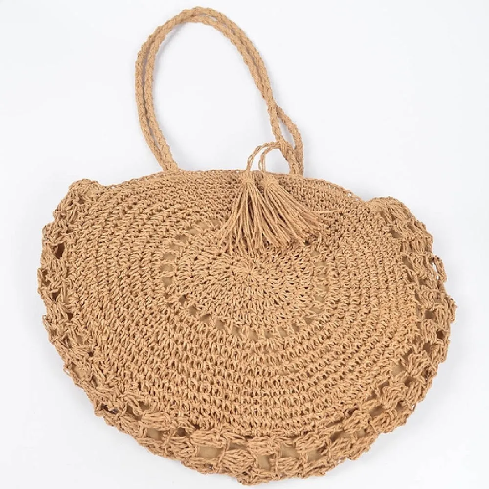 Seashell Sands Straw bag