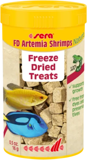 Sera FD Artemia(Brine) Shrimps - Freeze Dried Treats