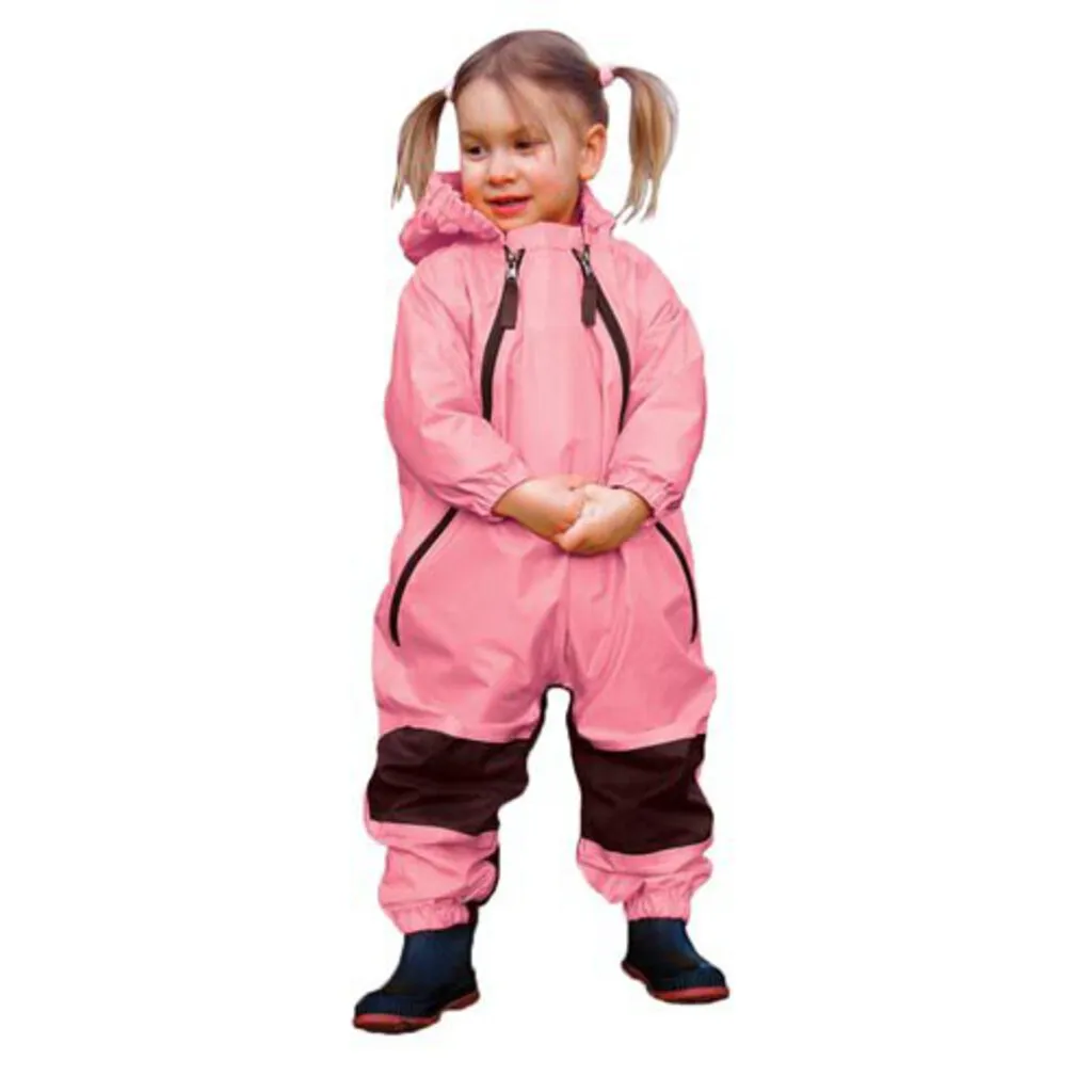 Size 12m: Muddy Buddy Tuffo PINK Rain Suit NEW