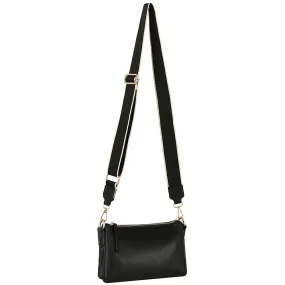 Sleek Petite Zipper Shoulder Bag