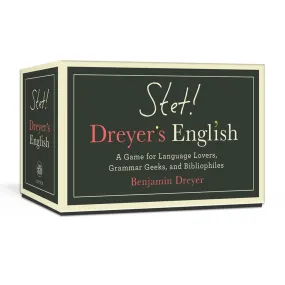 STET! Dreyer’s English: A Game for Language Lovers, Grammar Geeks, and Bibliophiles