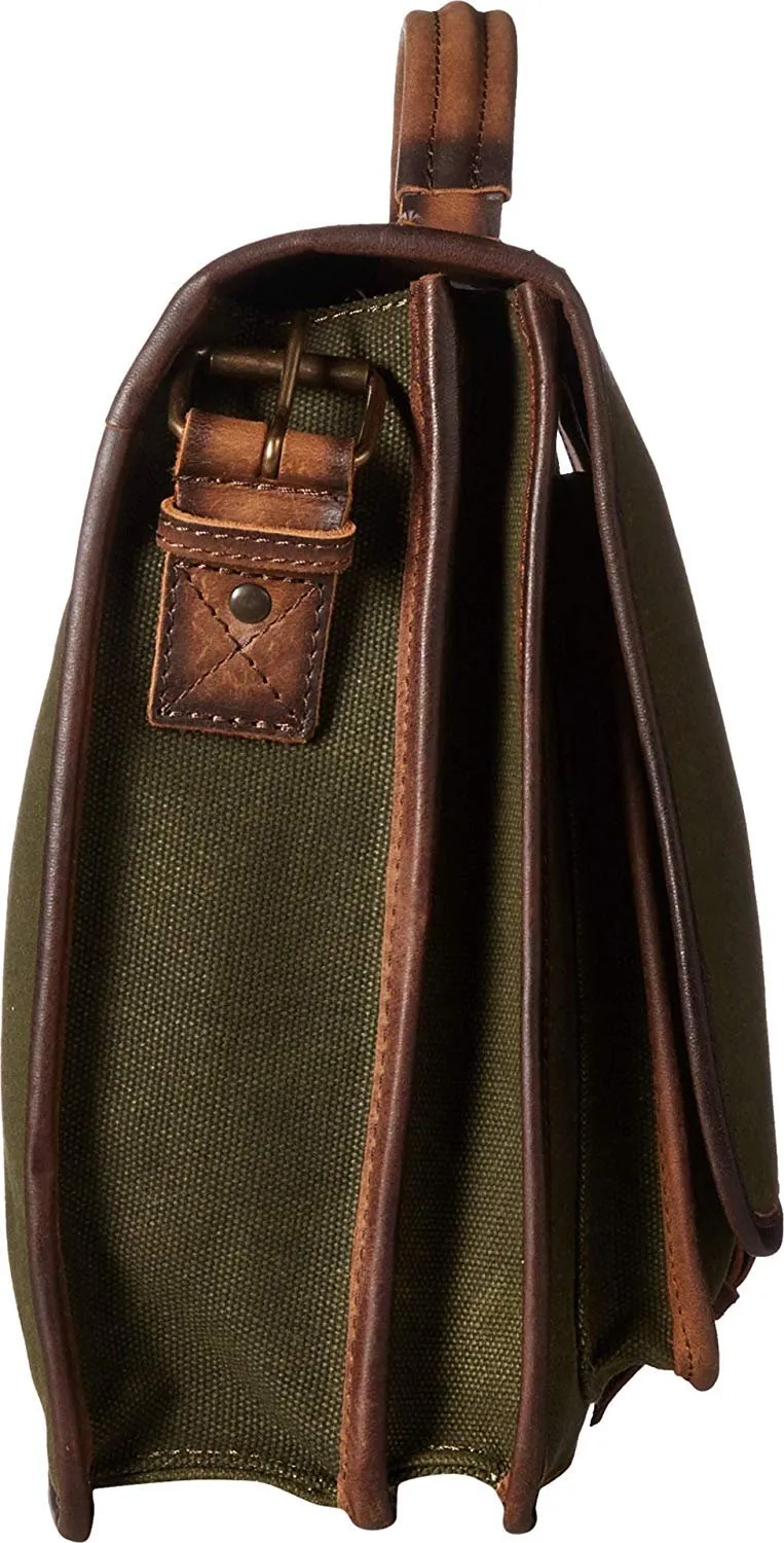 STS Ranchwear Men's The Foreman Portfolio, Military Green