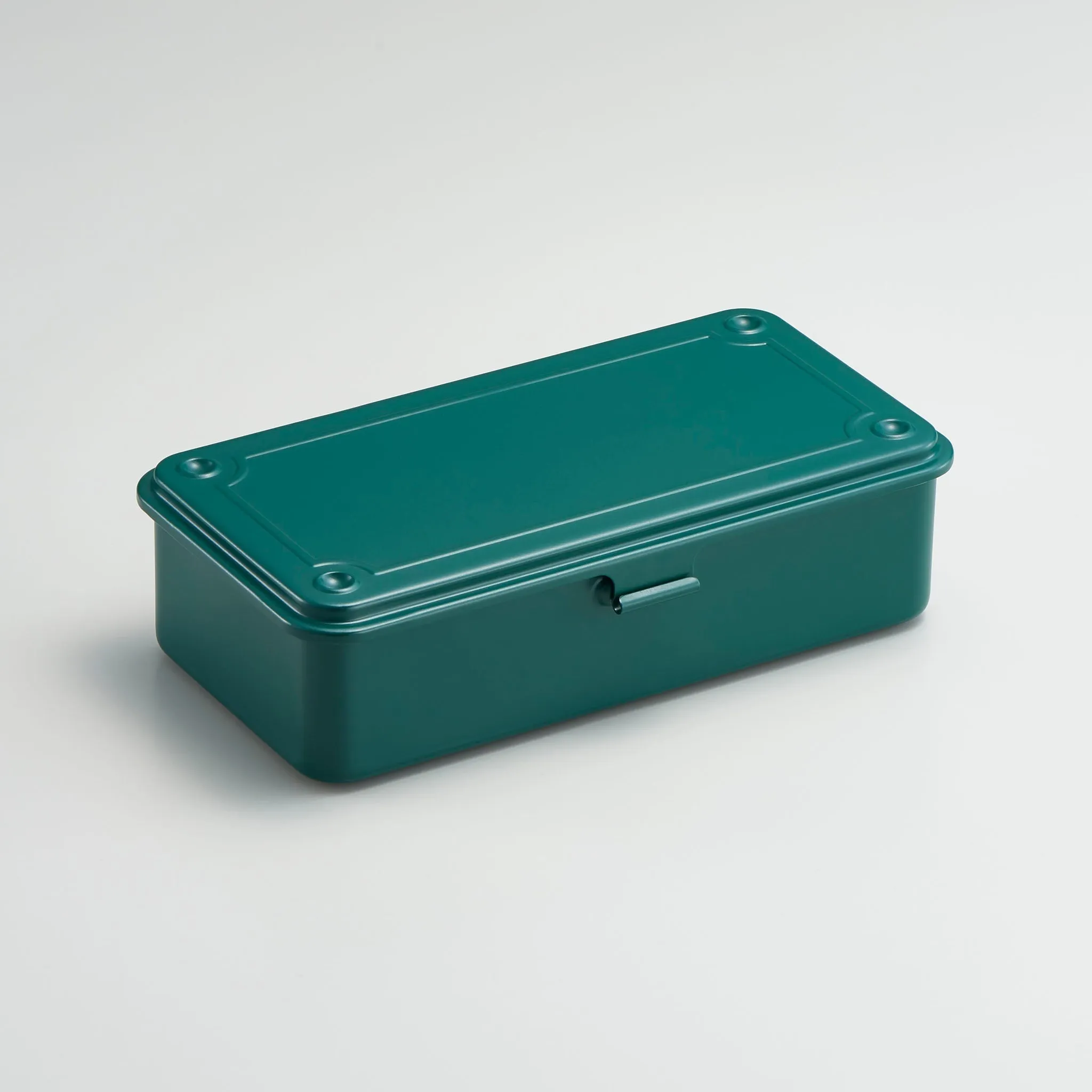 T-190 Steel Stackable Storage Box - Antique Green