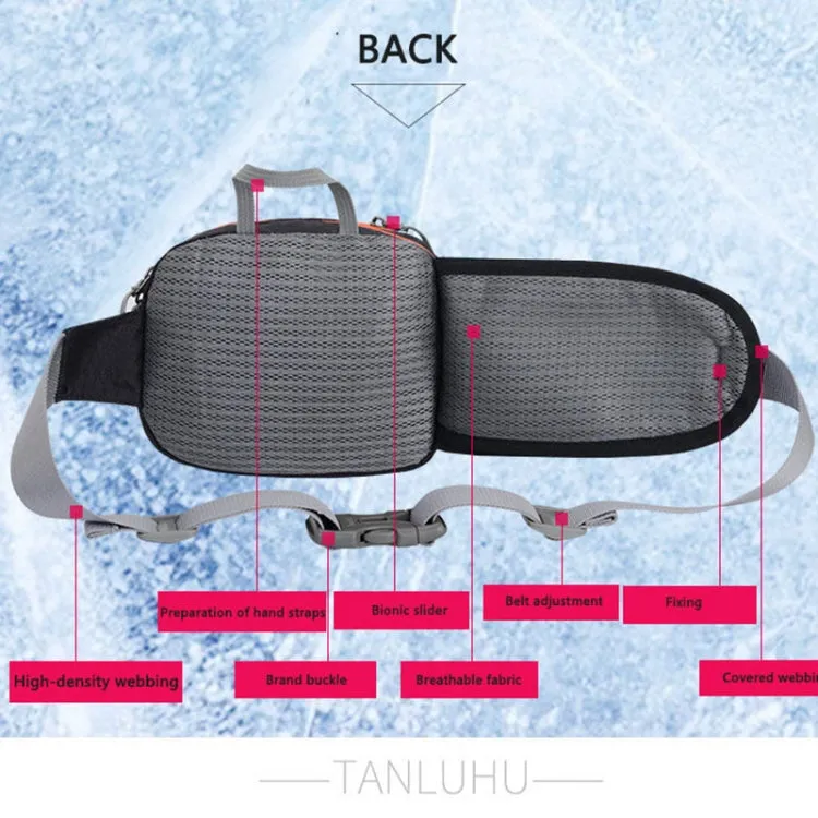 Tanluhu FK389 Outdoor Sports Waist Bag Multi-Purpose Running Water Bottle Bag Riding Carrying Case, Size: 2L(Purple)