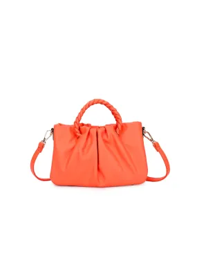 The Edit - Orange Plait Handle Grab Bag