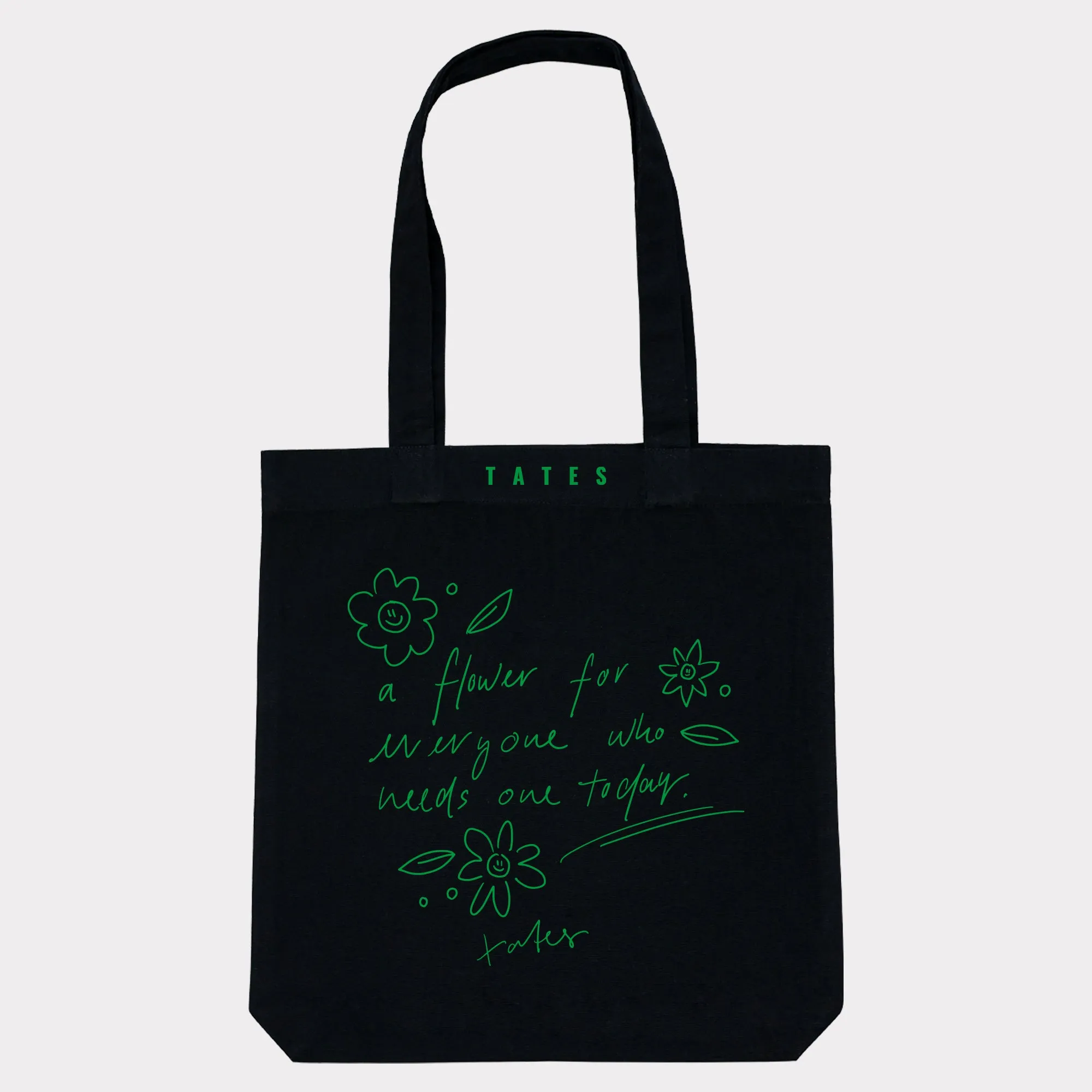 Tote bag mit "a flower" Motiv