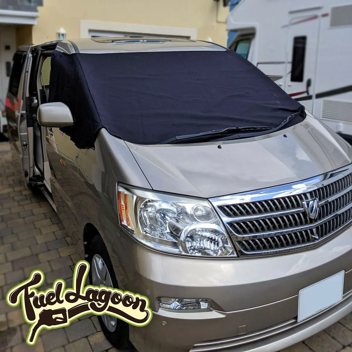 Toyota Alphard Screen Cover - Plain Deluxe