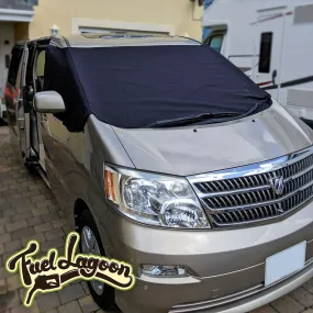 Toyota Alphard Screen Cover - Plain Deluxe