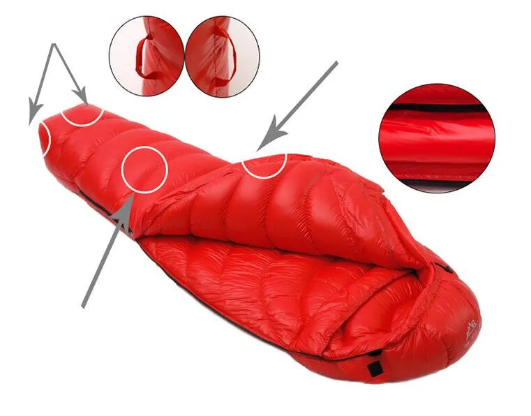 Ultralight Cold-Resistant Down Sleeping Bag WH5F