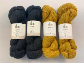 Umarmung Kit (Charcoal Heather/Sunflower Heather)