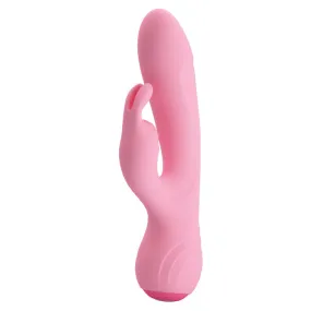 Vibrator - Rabbit Style Broderick Silicone Rechargeable