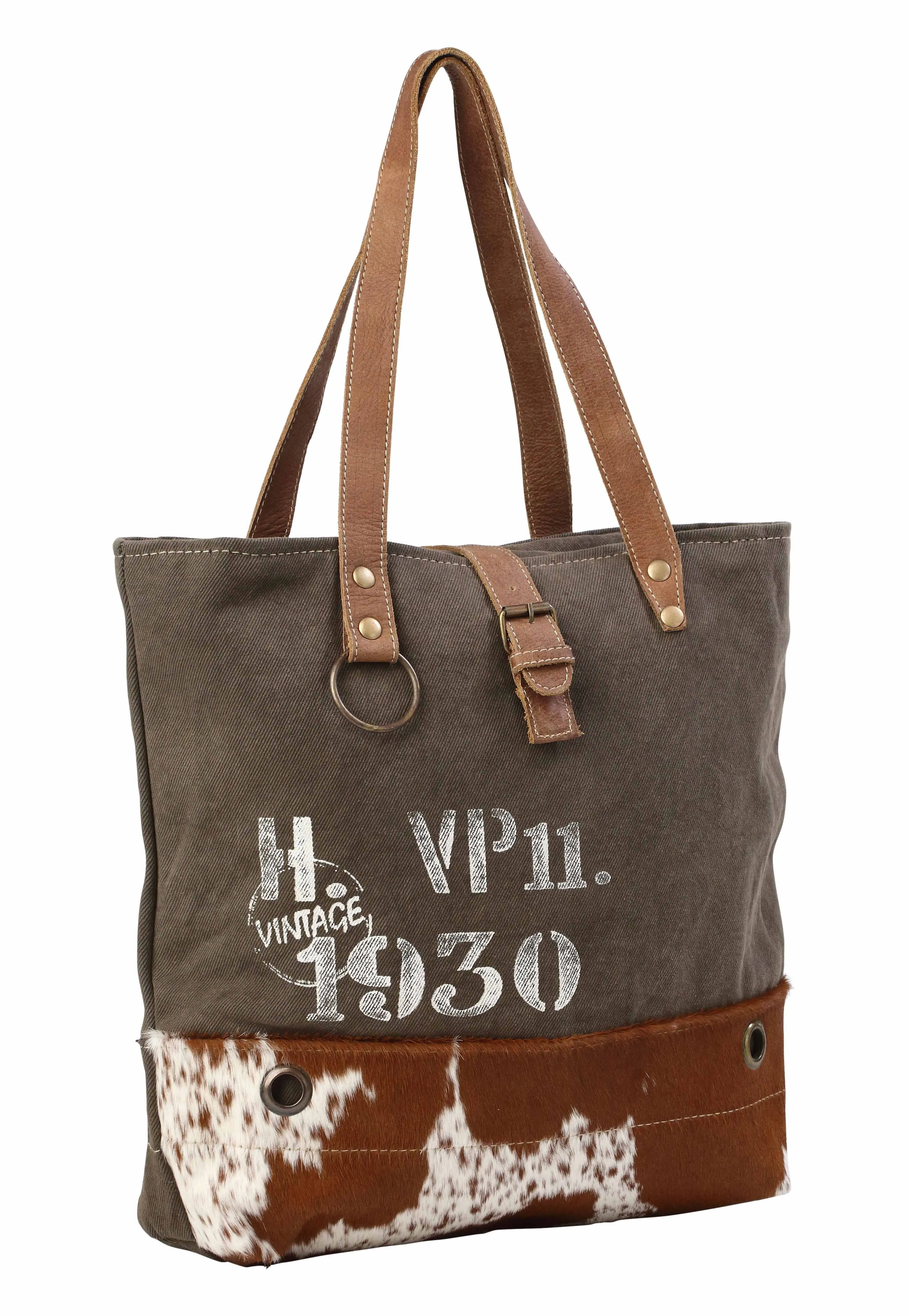 Vintage 1930 Canvas Tote Bag