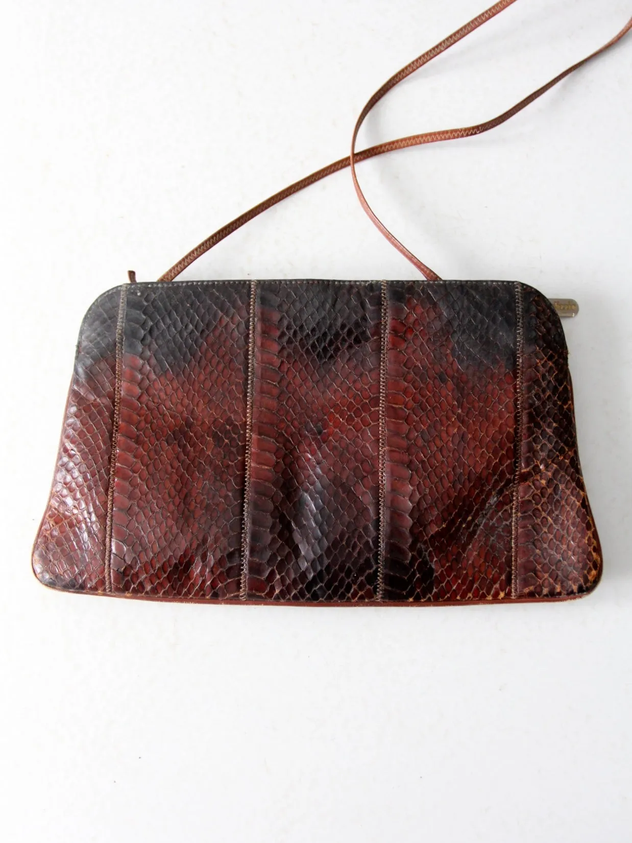 vintage Palizzio snakeskin purse