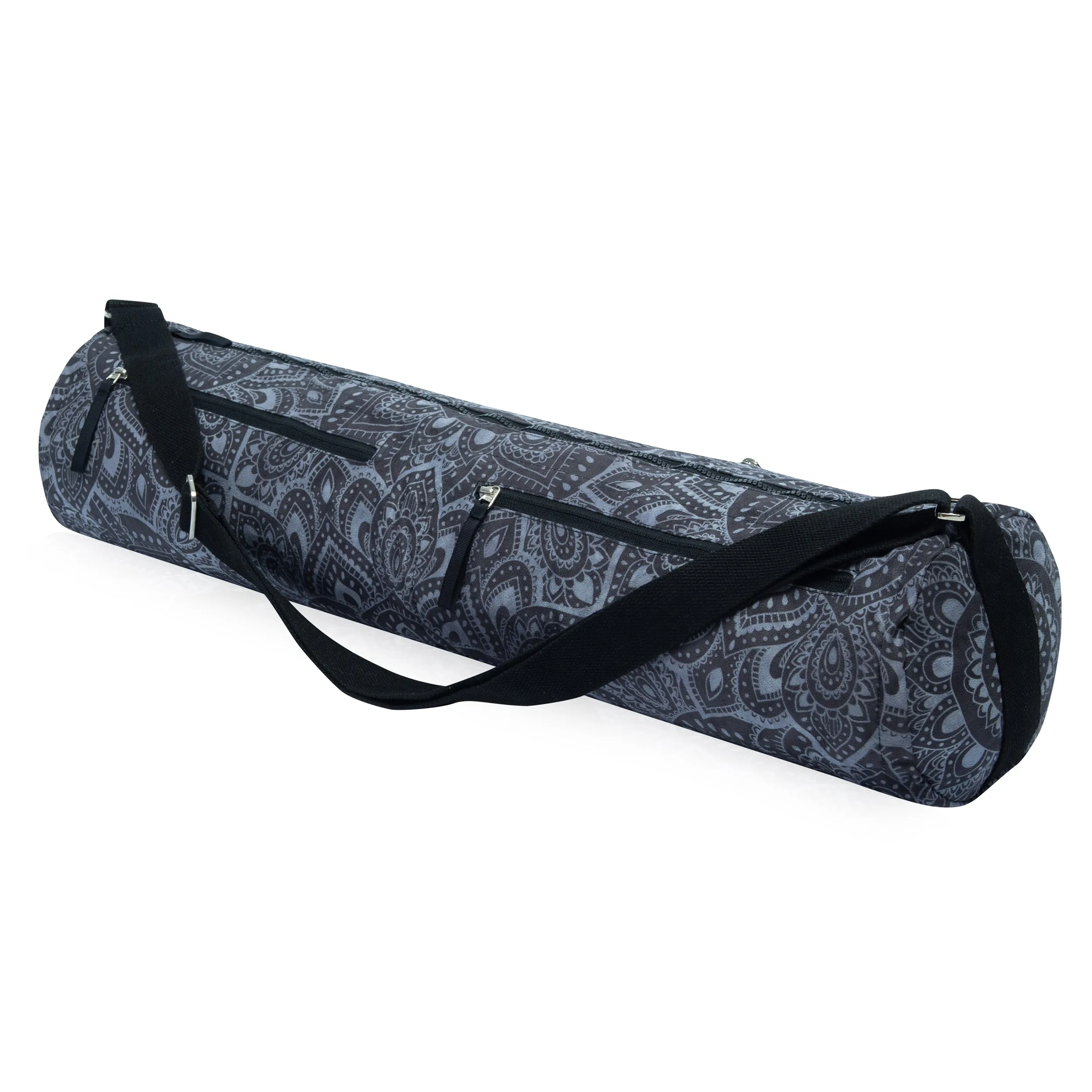 Yoga Design Lab Yoga Mat Bag Mandala Charcoal