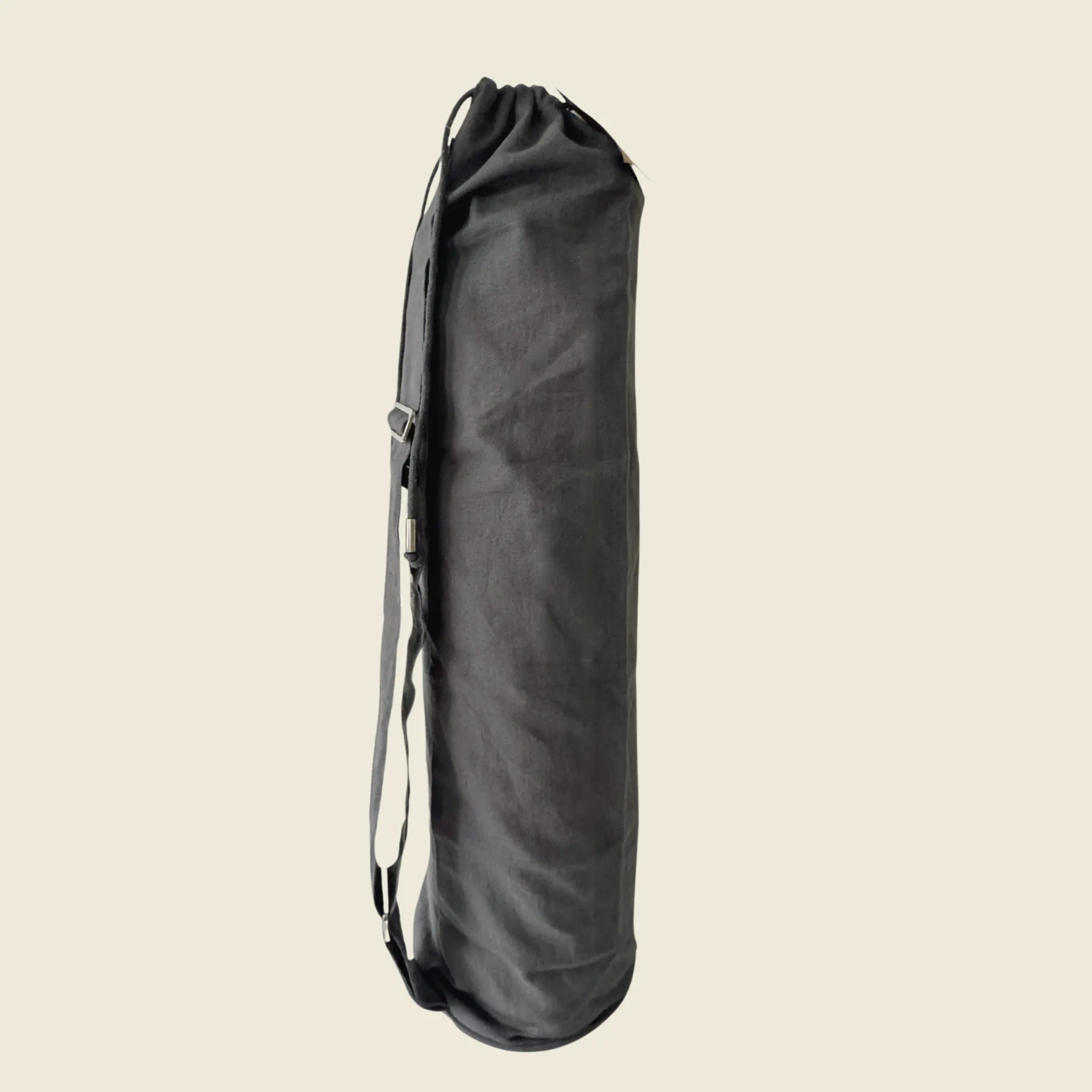 Yoga Mat Bag | GOTS Organic Cotton | Shadow Grey