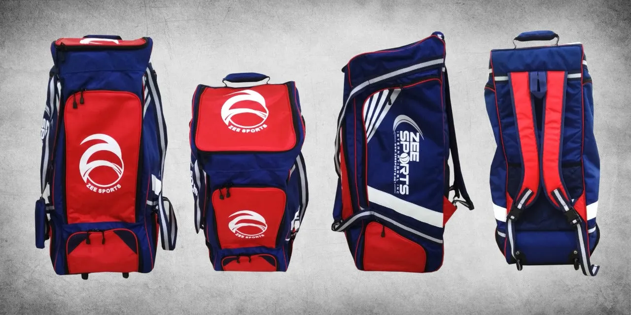 Zee Sports Kit Bag with Wheels