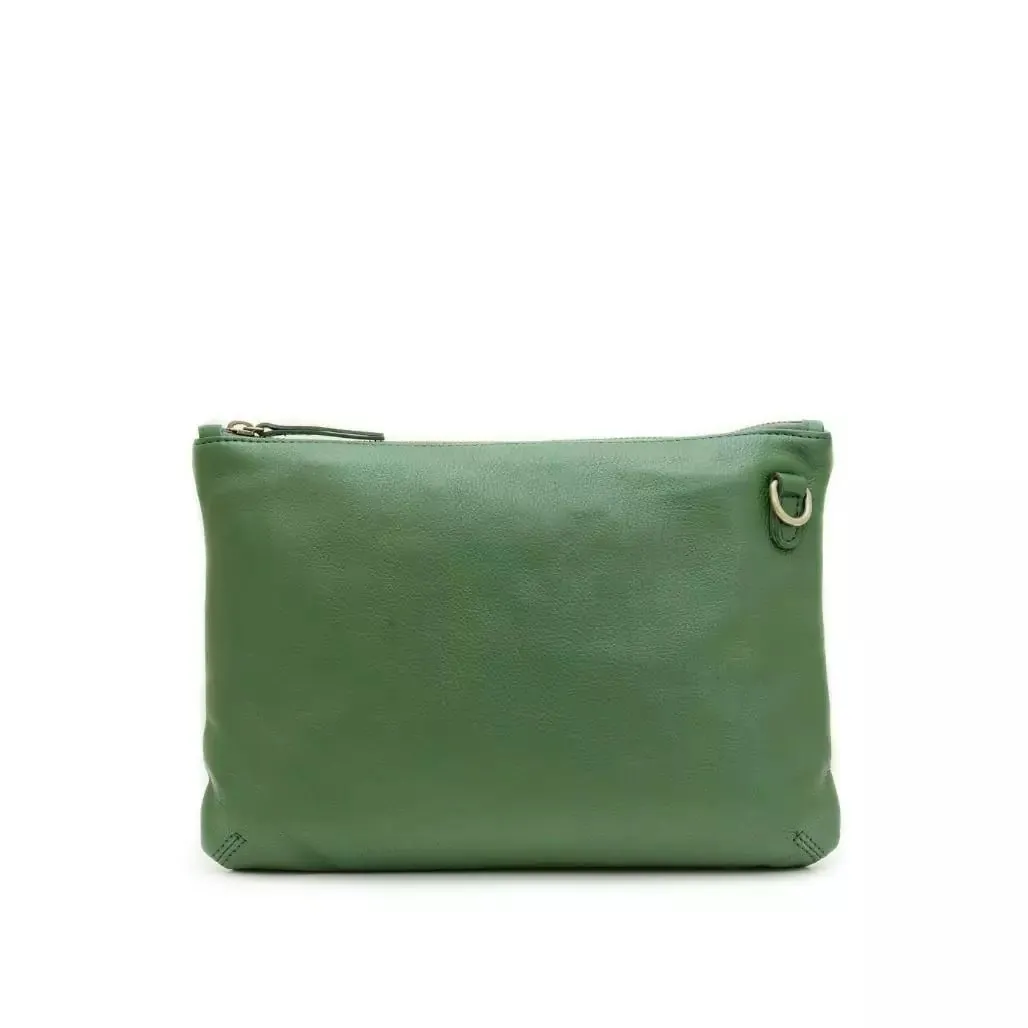 Zemp Amsterdam Sling Cross Body Bag (M) | Forest Green